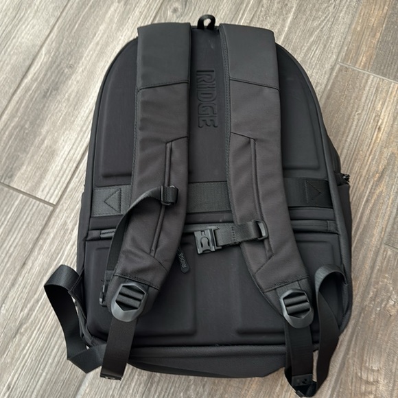 Ridge black backpack in excellent condition. Only used once. - Picture 2 of 3